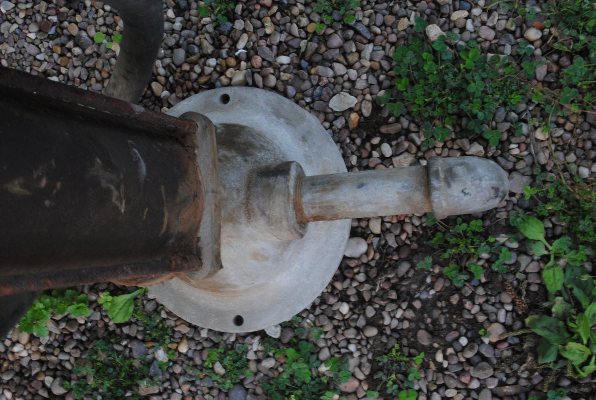 Gilbert and Barker Co. Vintage Skeleton manual Petrol pump