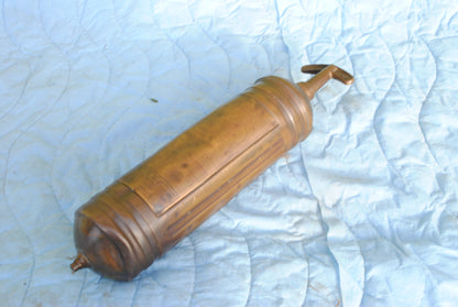 Vintage Brass Pyrene Fire extinguisher