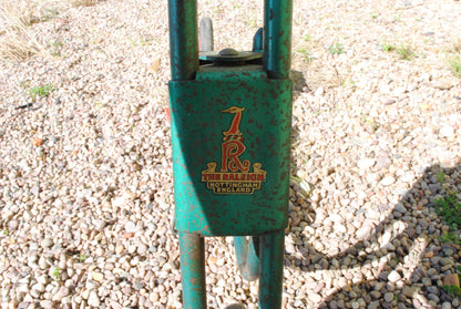 Vintage Raleigh 'The Raleigh' metal scooter
