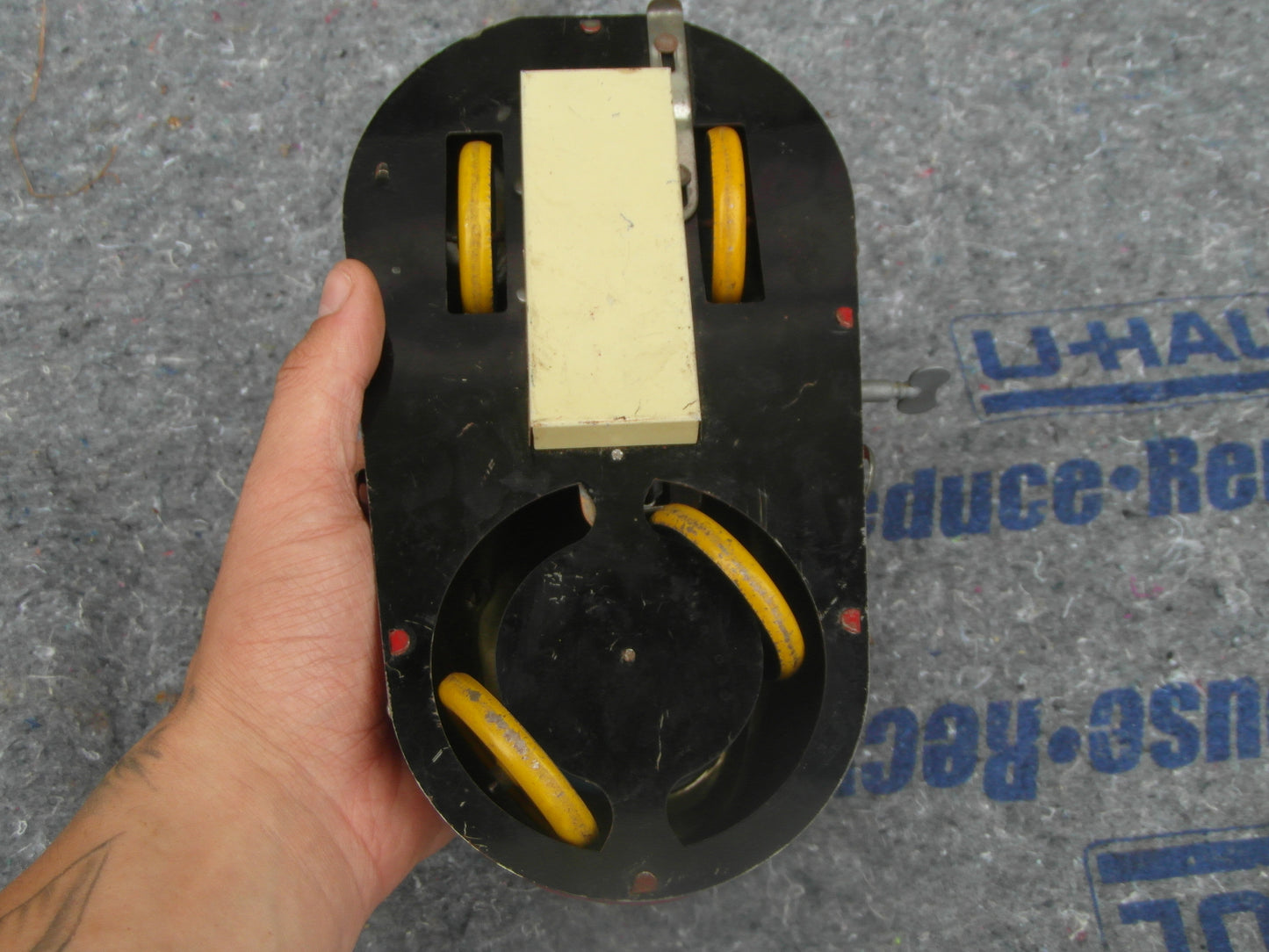 1930s Vintage LINDSTROM skeeter TIN WIND-UP bumper car