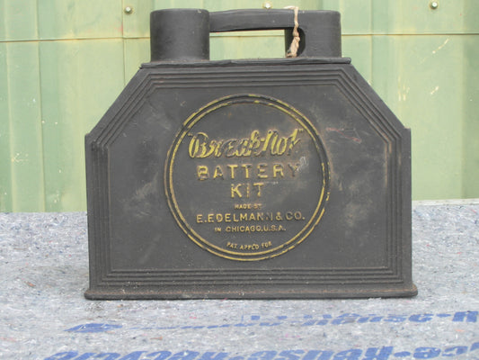 1930s-1940s Break-Not Battery kit- Edelmann & co.