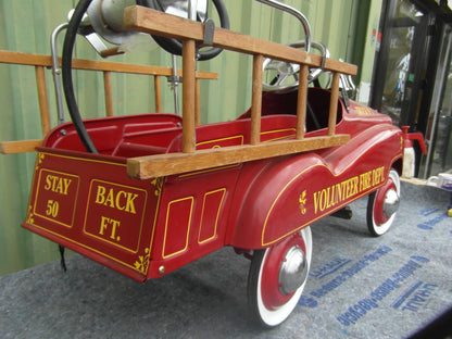 1990s Gearbox pedal fire truck - Classic ride-on Toy
