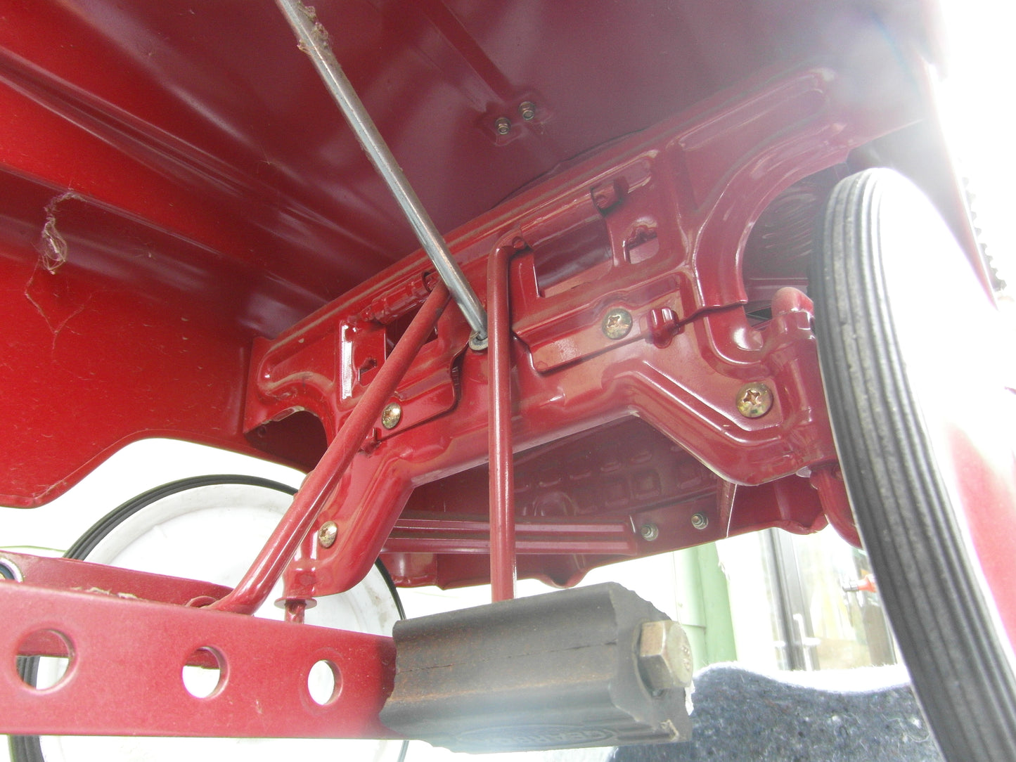 1990s Gearbox pedal fire truck - Classic ride-on Toy