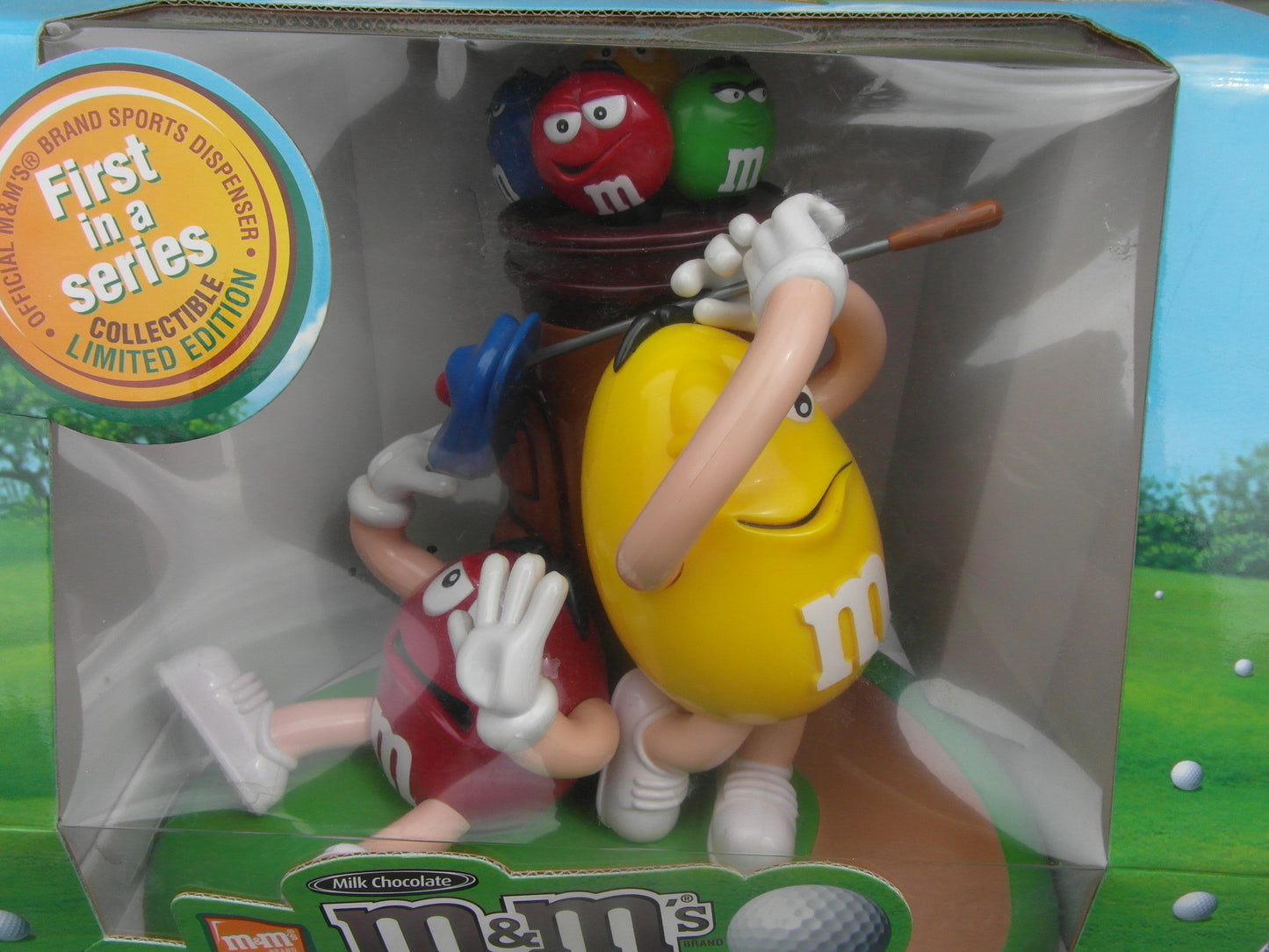 2004- Official M&M's mulligan-ville golf candy dispenser First in a series