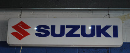 Genuine Suzuki light up dealer sign